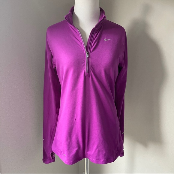 Nike Half Zip Running Top - Picture 1 of 3
